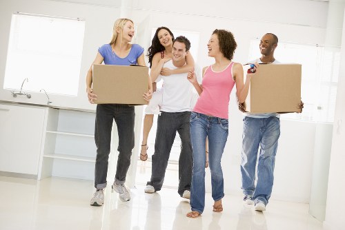 Office relocation planning in Bermondsey with moving team coordination