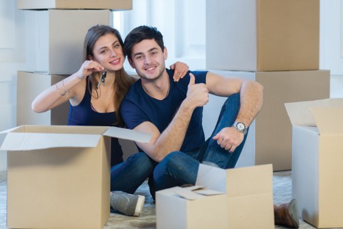 Professional removal van and movers in Bermondsey street