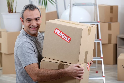 Professional flat removals team planning a Bermondsey apartment move