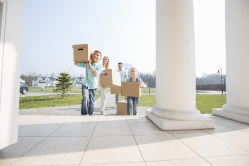 Local removals team planning a move in Bermondsey