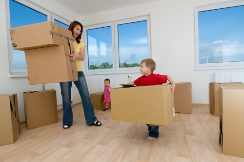 Careful packing and loading for student removals in Bermondsey